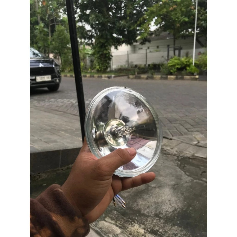 Reflektor Refil Jute Batok CD Set Kaca Bening