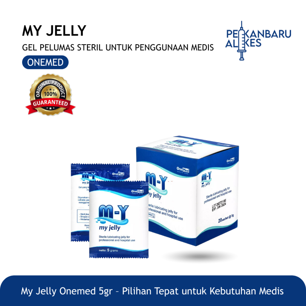 My Jelly OneMed Sachet 5 Gr / My jelly Onemed 20 Sachet/box / Pekanbaru Alkes