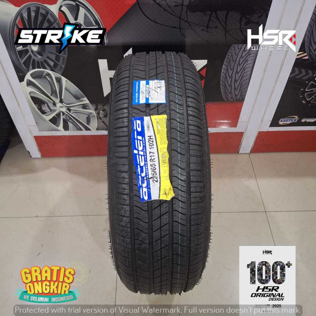 Ban Tubles SUV Murah Surabaya Ukuran 225/65 R17 Accelera Omikron HT bisa langsung pasang di toko