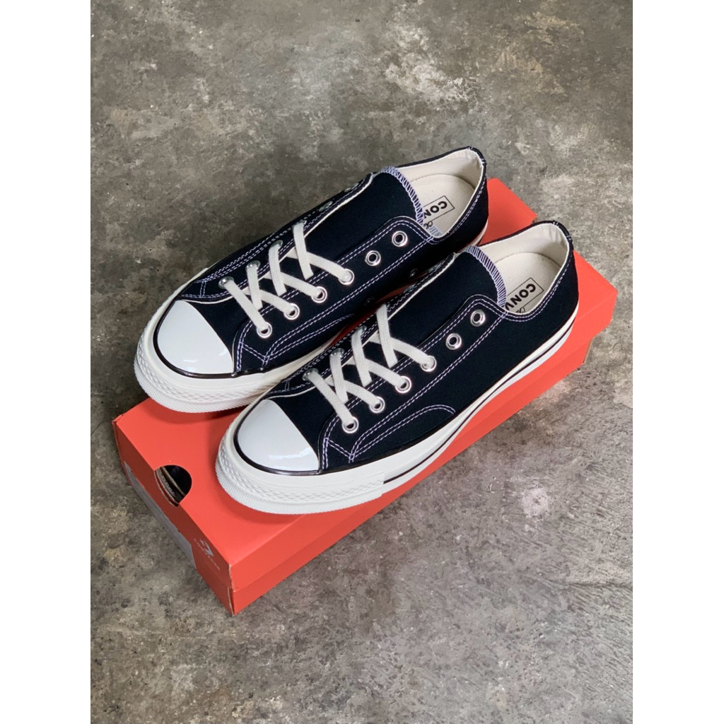 CONVERSE 70s LOW BLACK&WHITE RESMI PT.MAP