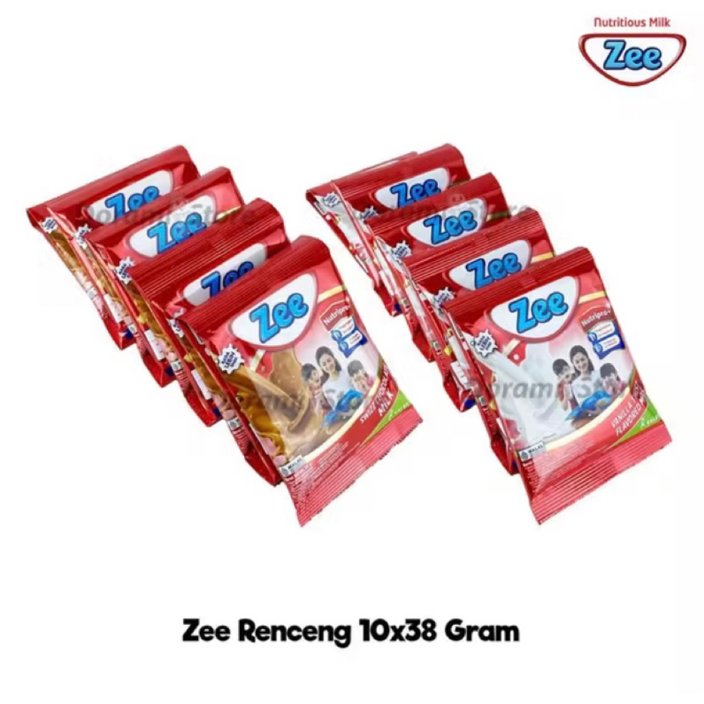 Susu Zee Sachet Renceng (10*37gr) / ZEE RENCENG