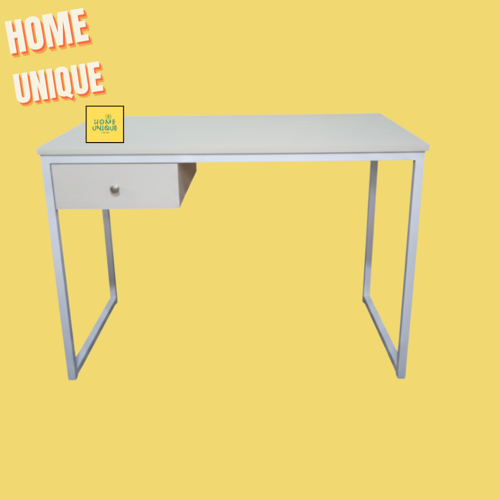HOMEUNIQUE Meja kerja Laci/ Meja kantor/Meja Belajar Laci (PTULACI)