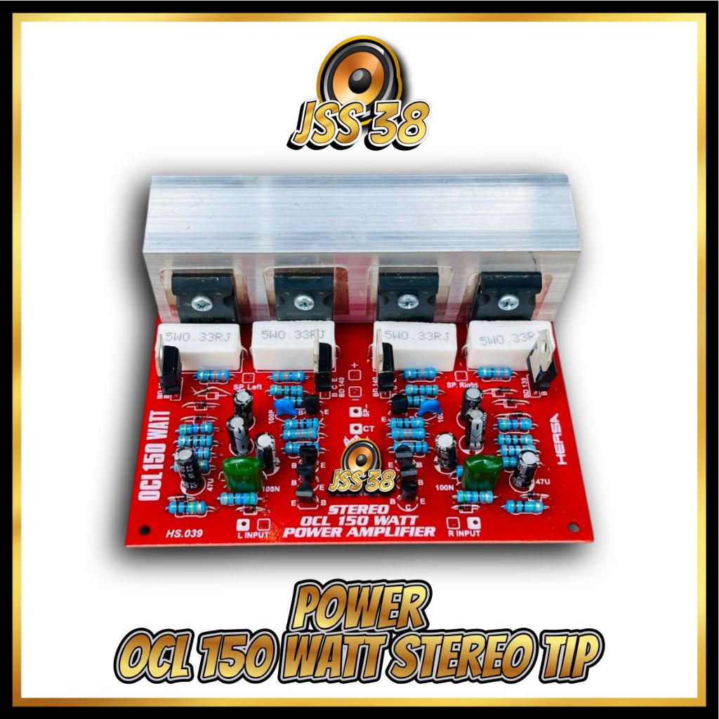 (POWER) Power OCL 150 Watt Stereo (TIP) || Power OCL 150 Watt Stereo (BD) ups