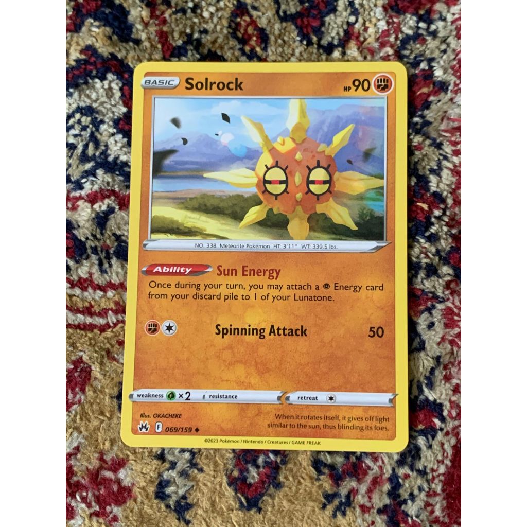 Solrock Pokemon English