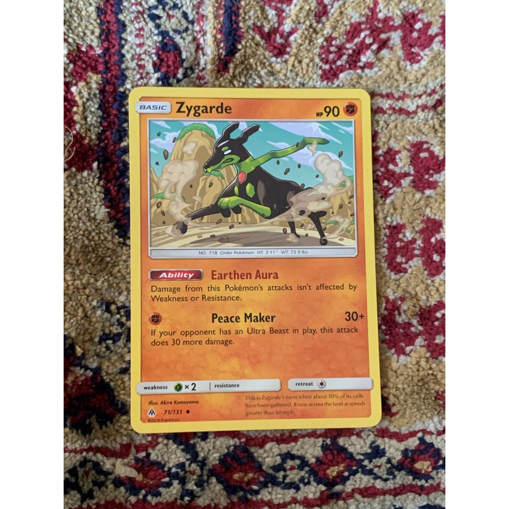 Zygarde Pokemon English