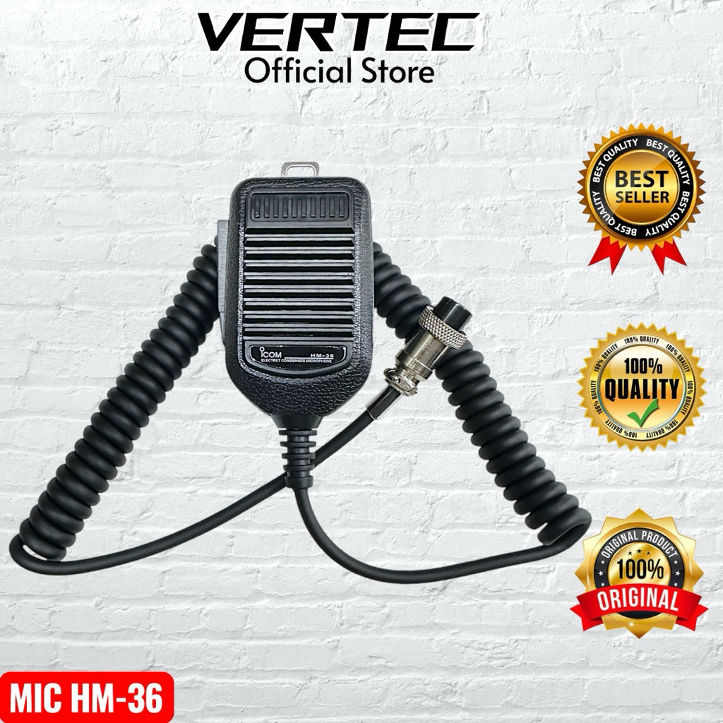 Mic HM36 Radio Rig ICOM IC 718 IC718 IC78 78 IC229 229 IC228 228 IC707 707 756 7600 7800 IC228H HM-3