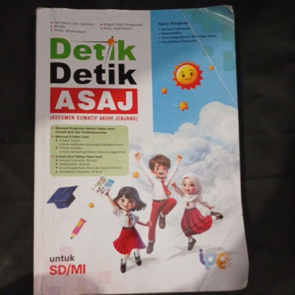 Detik detik ASAJ (Asesmen sumatif akhir jenjang) untuk sd/mi