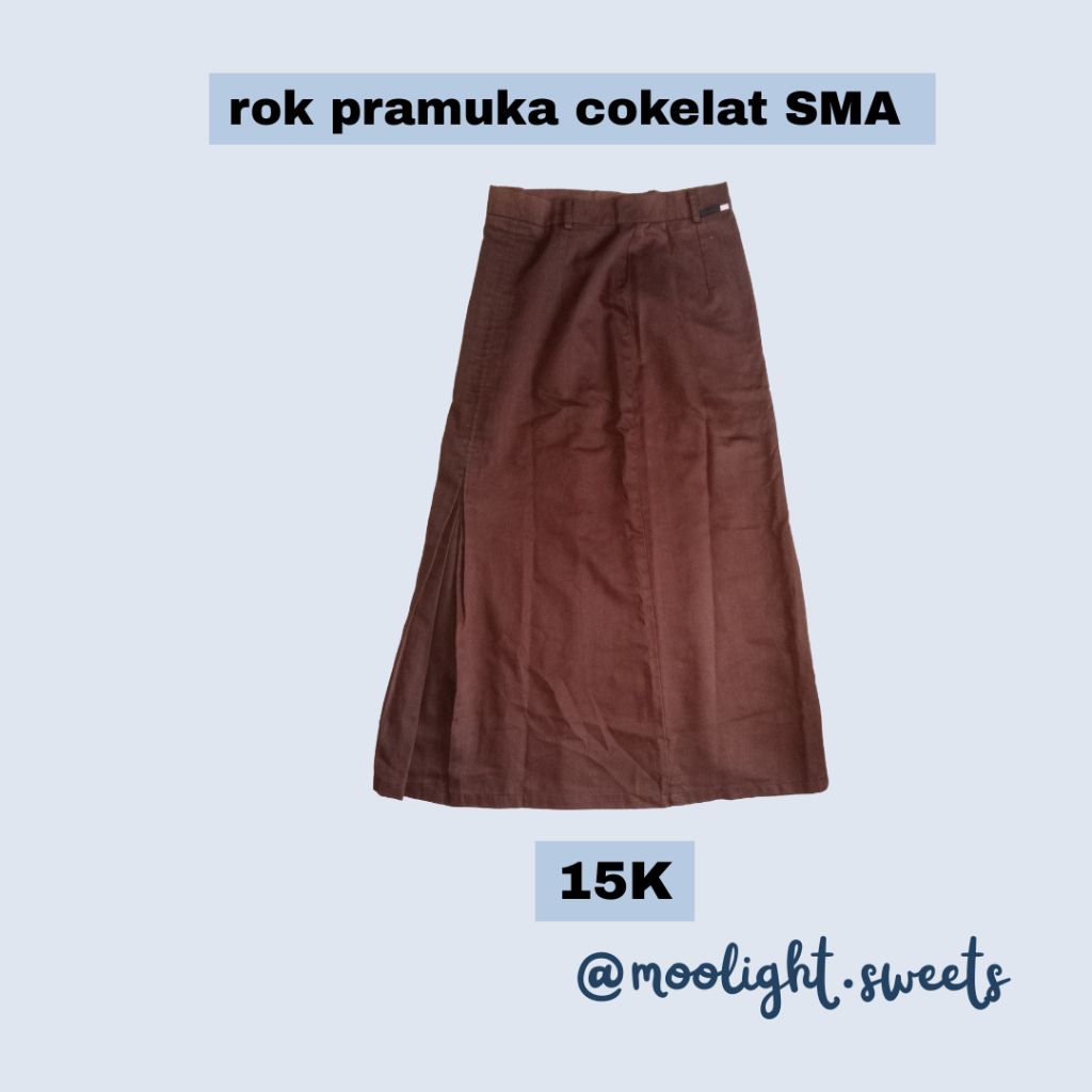 ROK SMA ABU | ROK SMA PRAMUKA | ROK HITAM