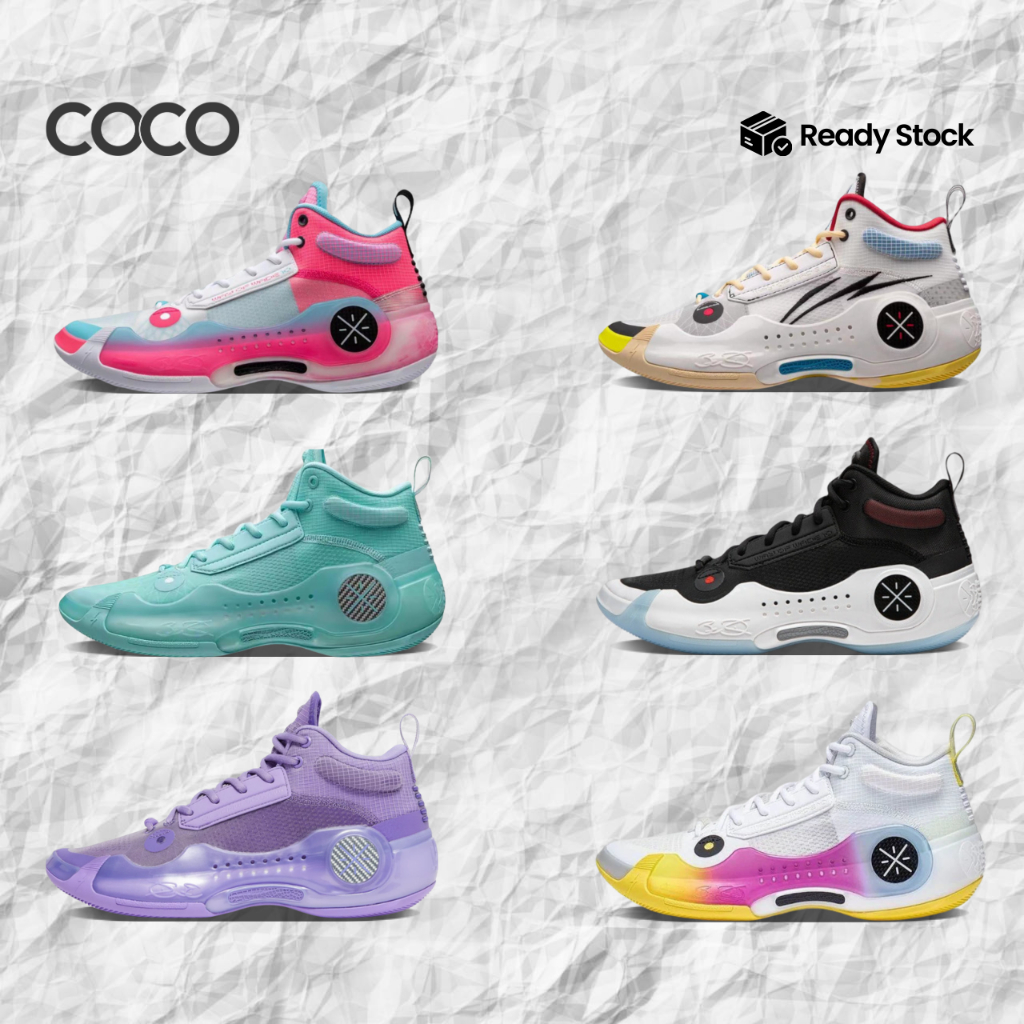 Sepatu Basketball Way of Wade 10 High - All Colour