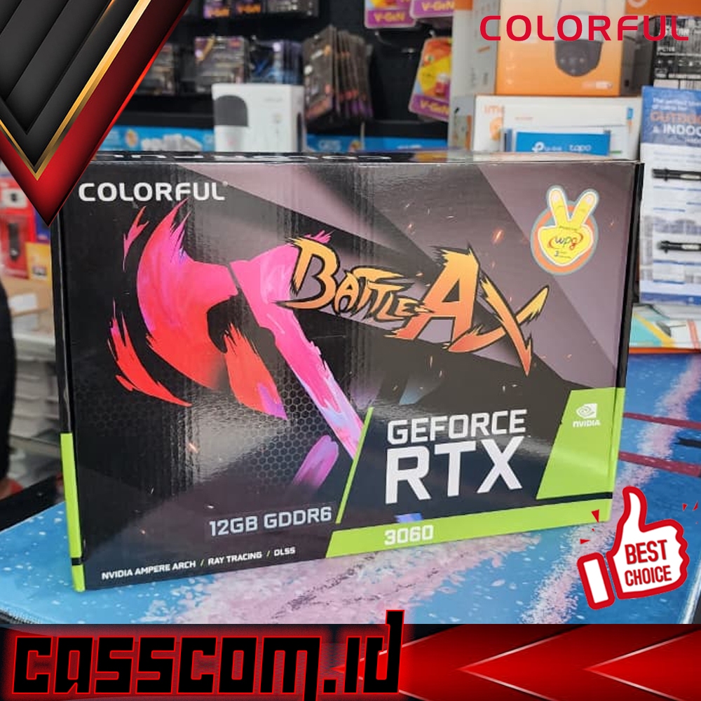 VGA Colorful Geforce RTX 3060 Duo NB 12GB - RTX3060 12 GB GDDR6