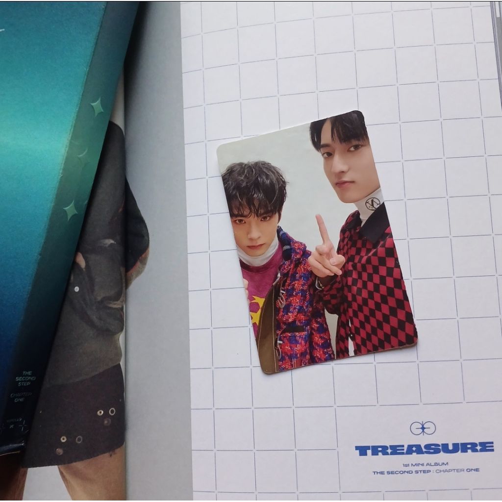 Photocard Asahi Haruto Treasure The Second Step JIKJIN
