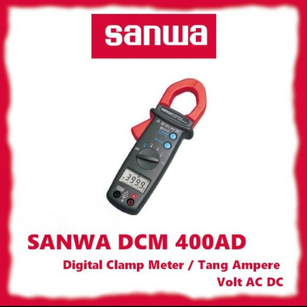 SANWA TANG AMPER DCM400AD