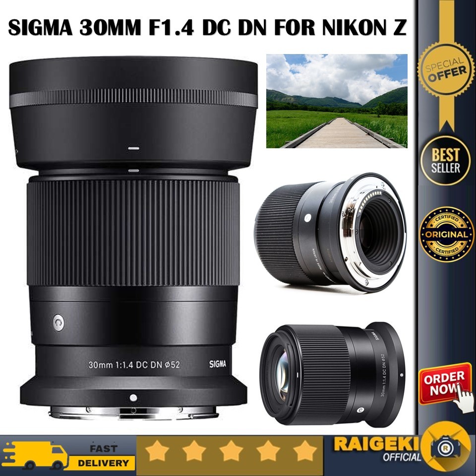 Sigma 30mm f1.4 DC DN For Nikon Z Contemporary Lens