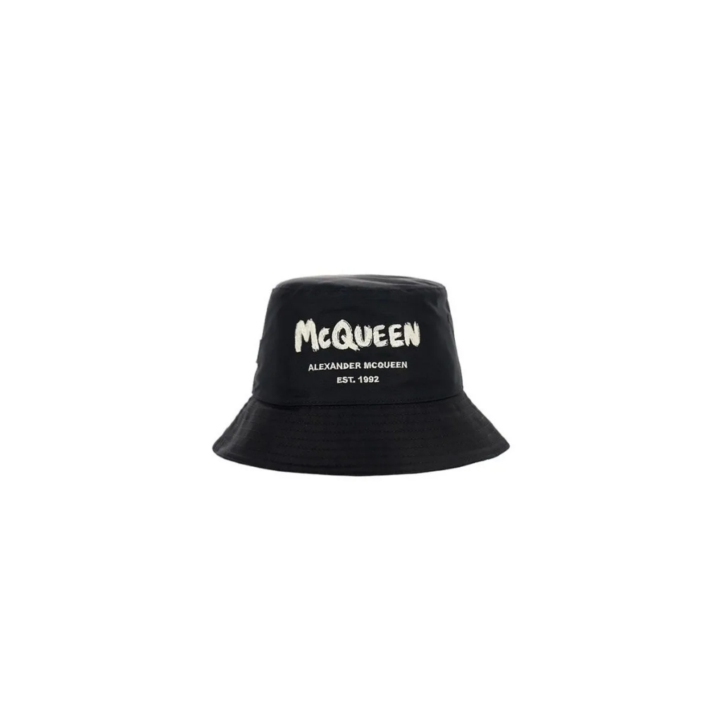 Geeluxury McQueen Graffiti Bucket Hat