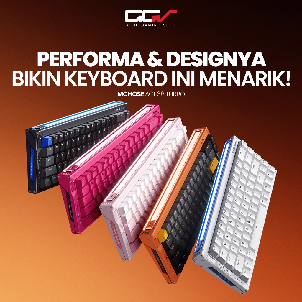 MCHOSE Ace68 Turbo / Ace 68 Turbo Magnetic Switch Keyboard 16K Aluminium Alloy E-sports Keyboard Cus