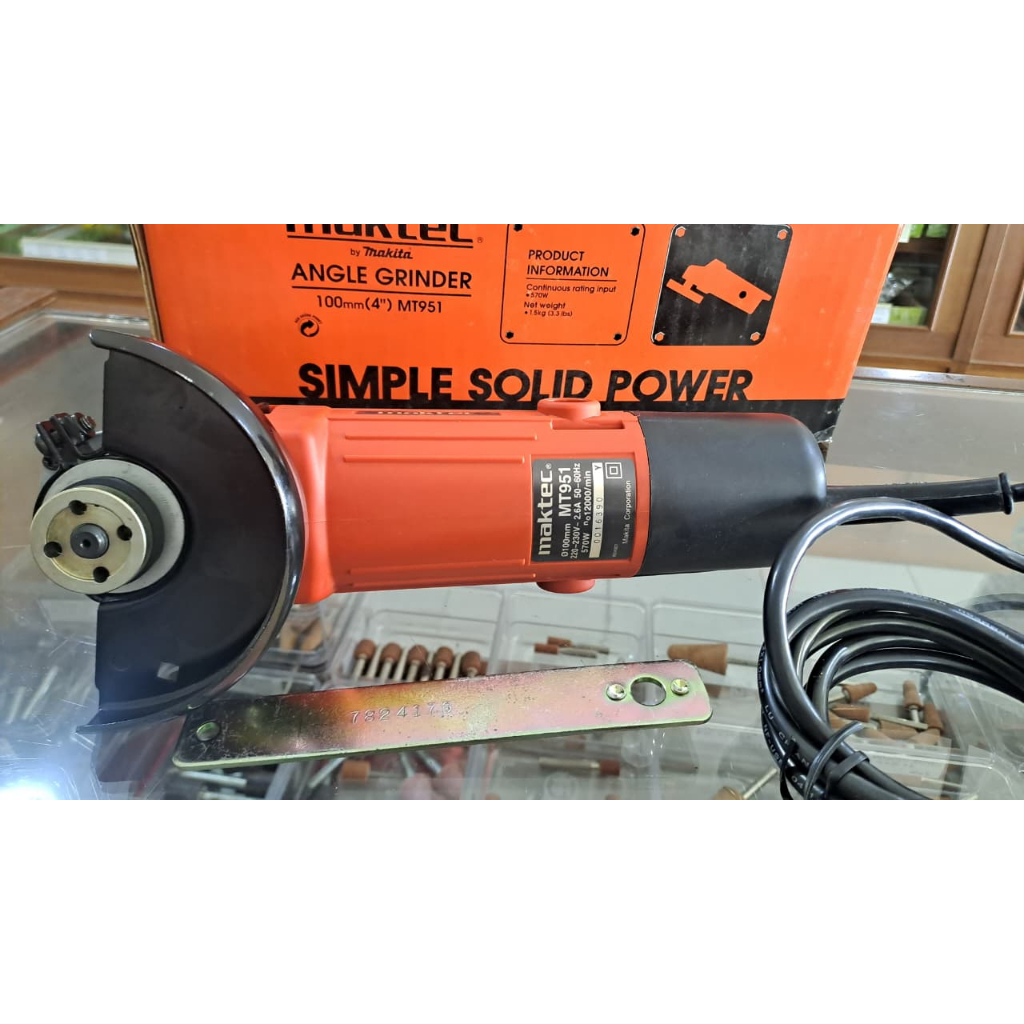 Mesin Gerinda Tangan Maktec 4" MT 951
