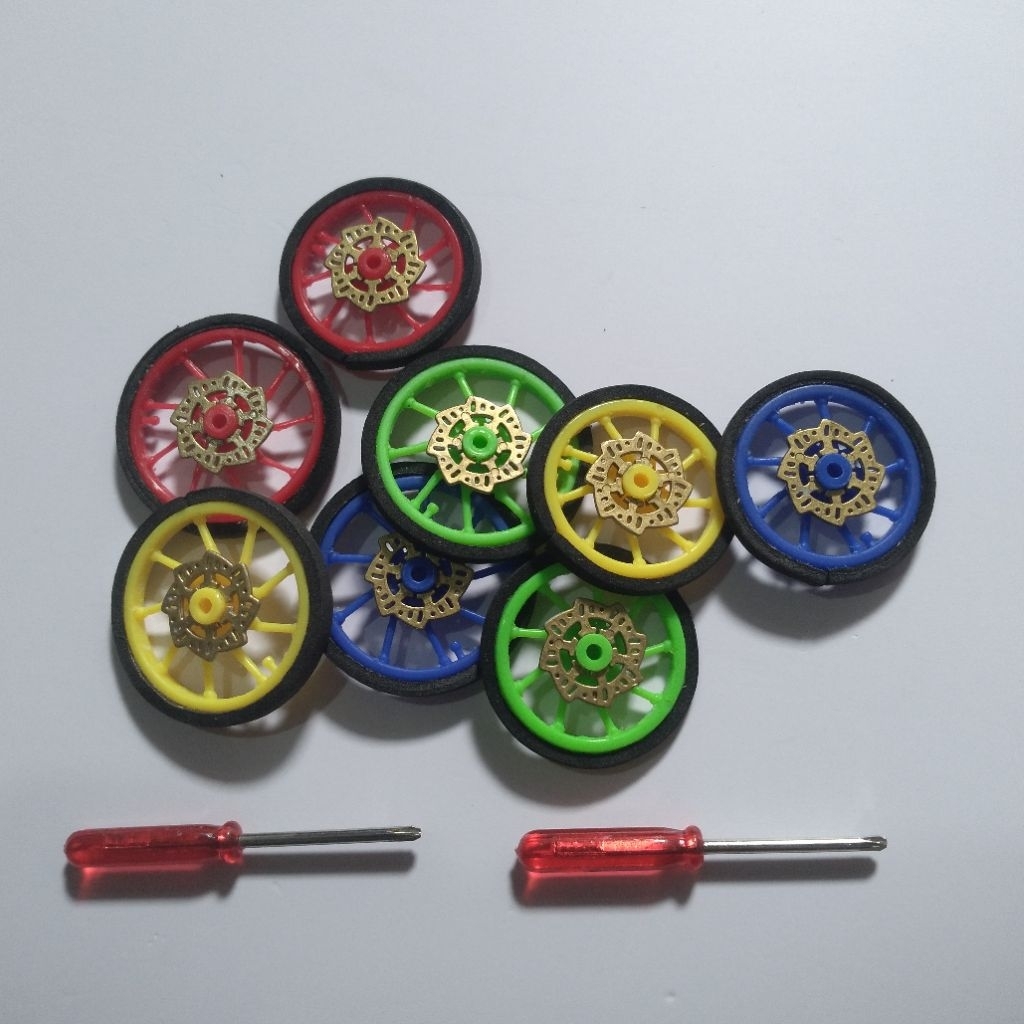 Ban untuk Miniatur Motor Dragbike piringan Gold