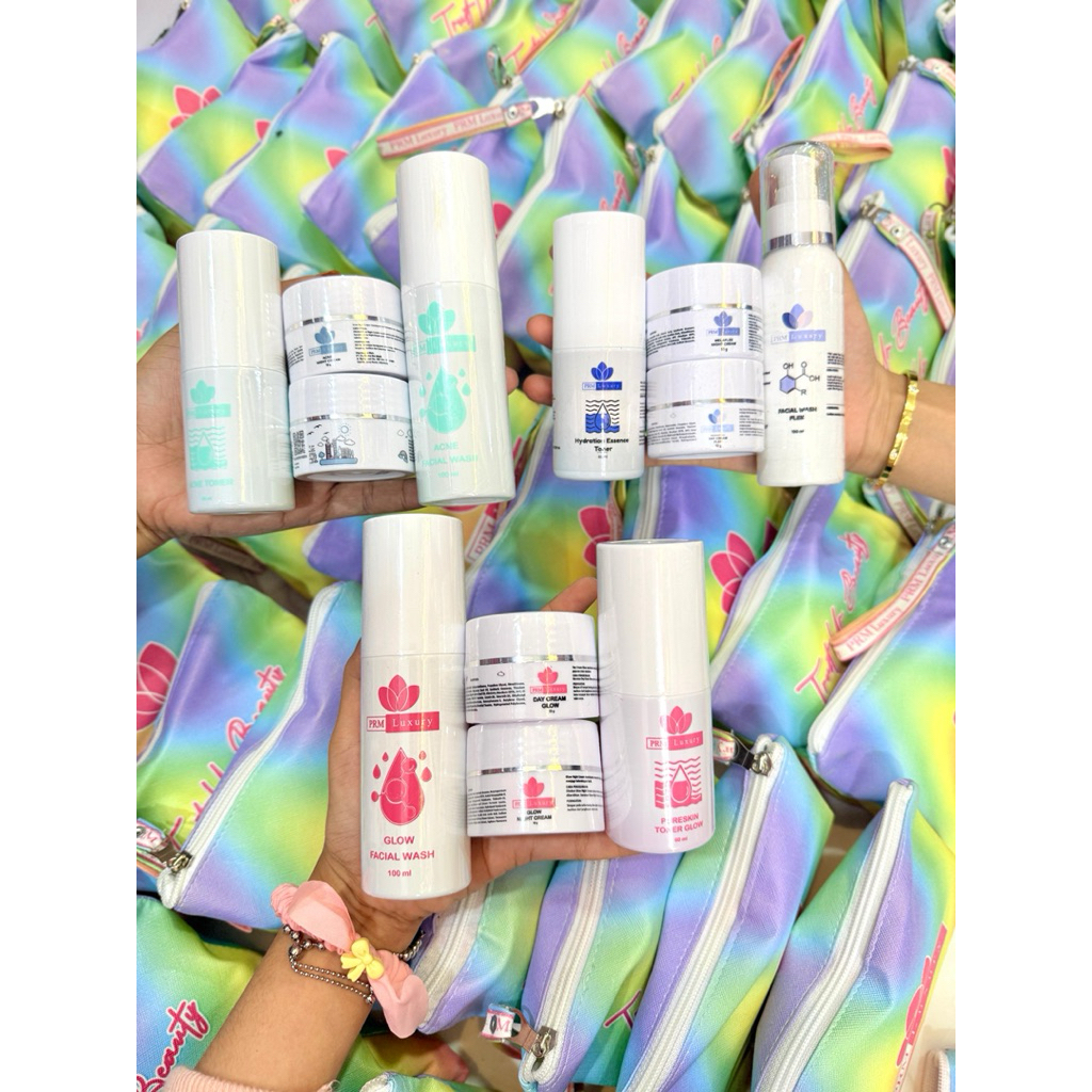 PAKET PRM LUXURY GLOW, ACNE, FLEK ORI BPOM Formula LAMA