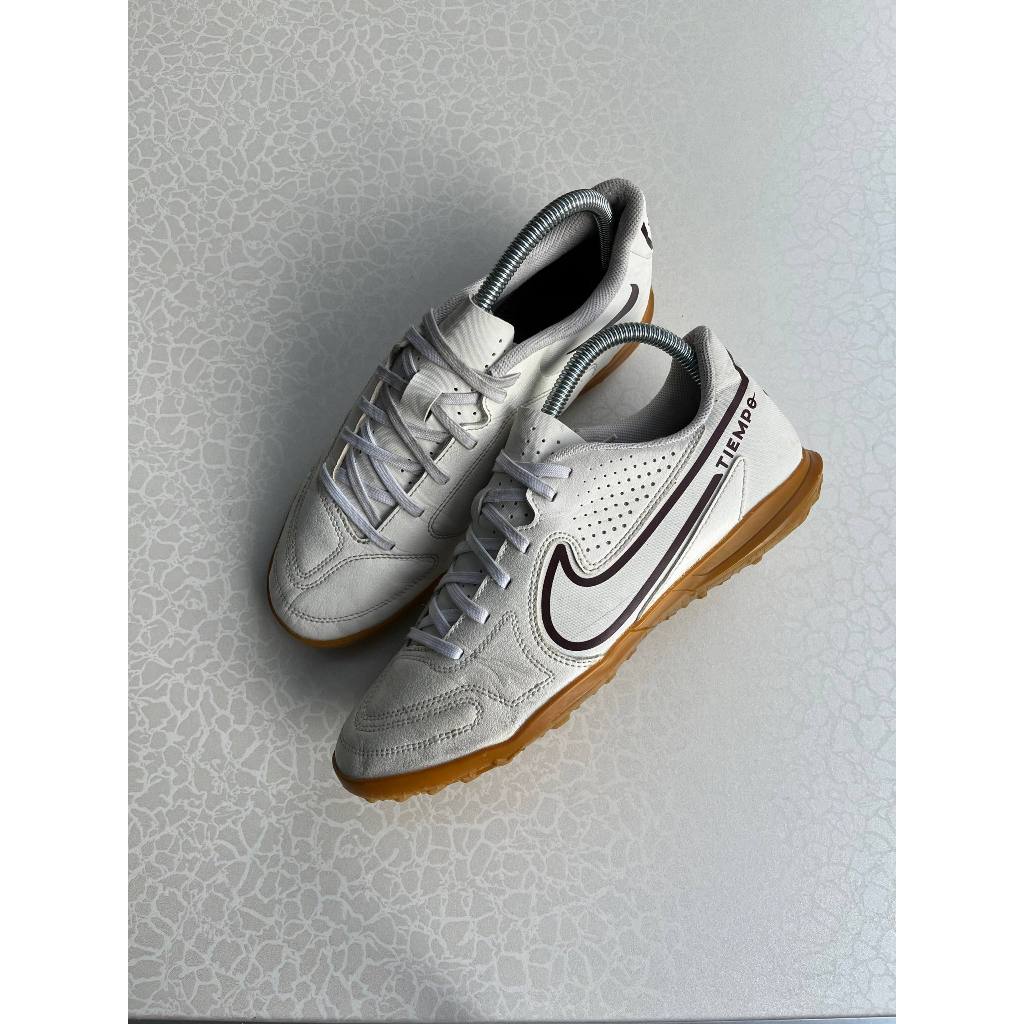 Sepatu Mini Soccer Futsal Nike Tiempo Legend 9 Club TF 'Sail Dark Beetroot'  Second Original