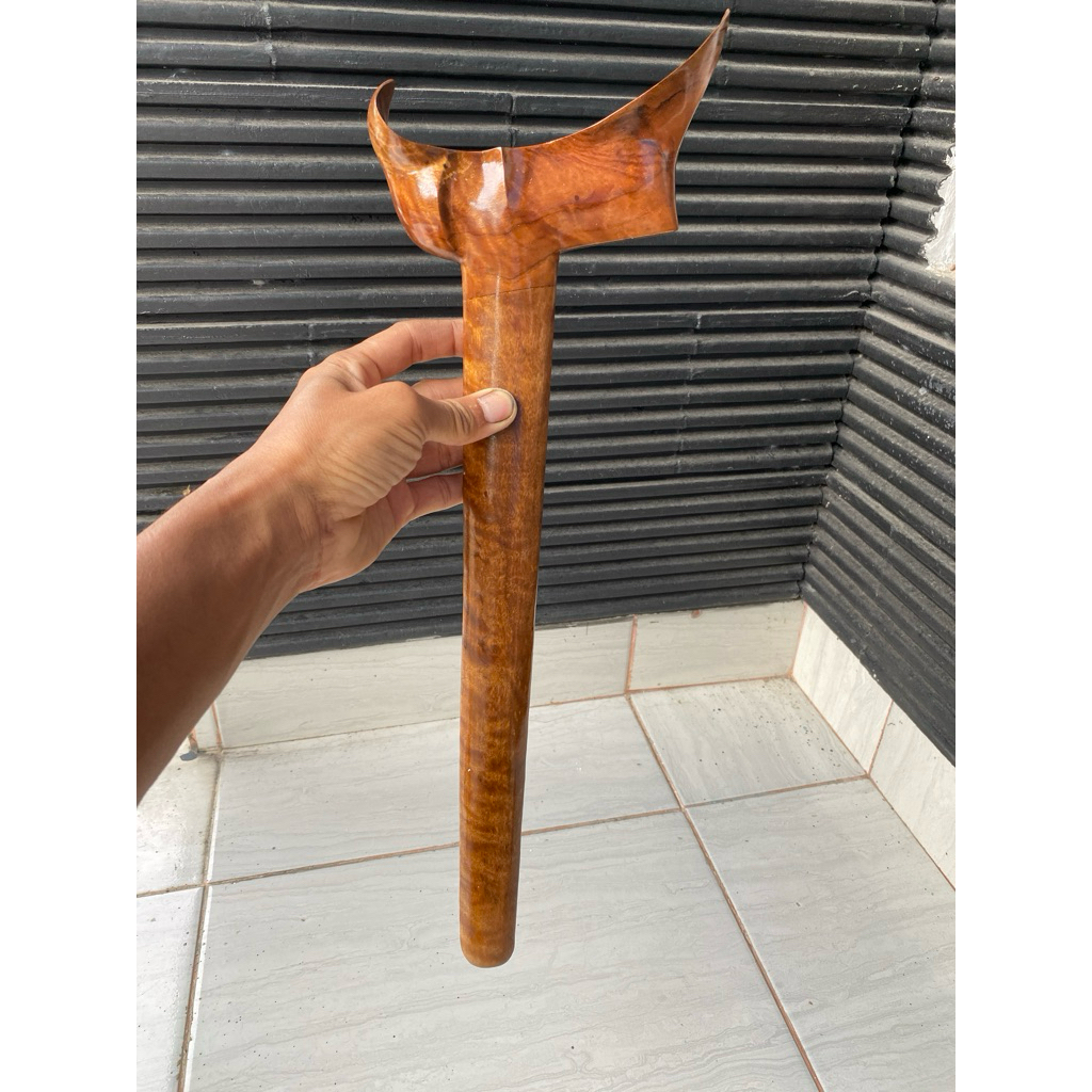 warangka ladrang capu panjang 43cm kayu pelesium pinising lawasan