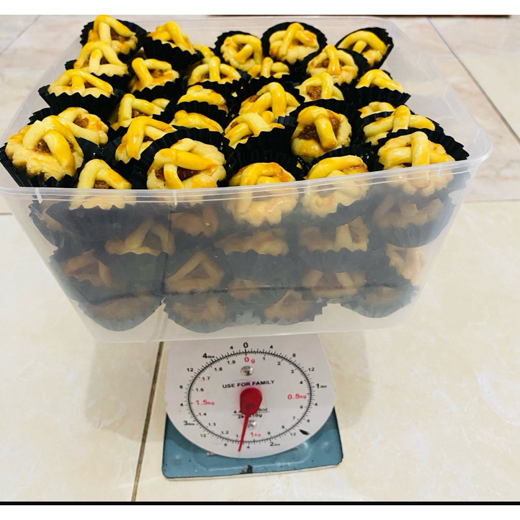 Nastar jadoel keranjang home made cookies lebaran grosir kiloan  1 kg