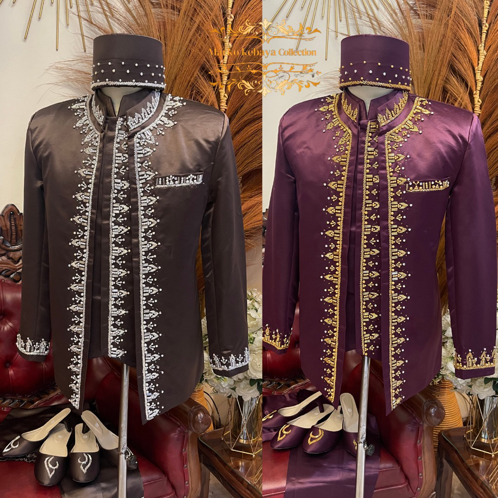 Beskap pengantin pria | Basofi pria pengantin modern