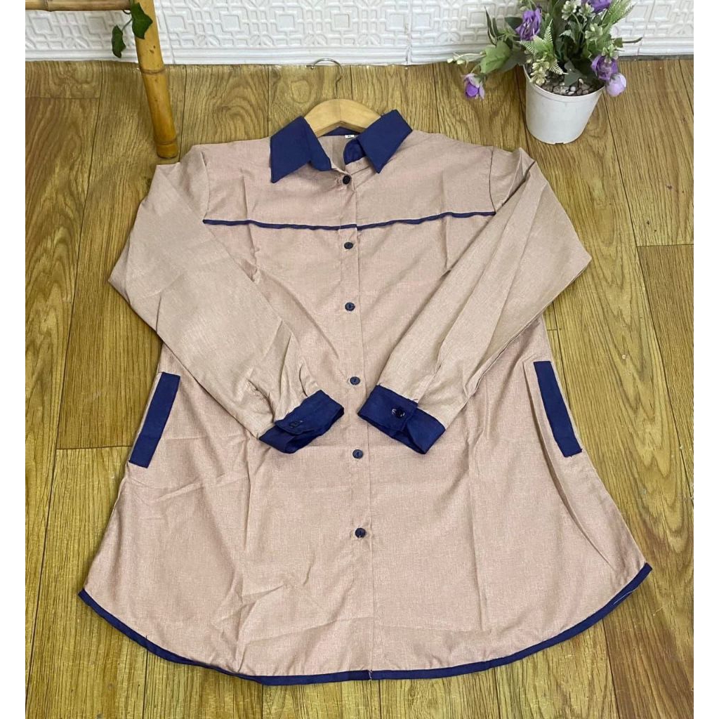 TUNIK SANTRI PUTRI BAJU ATASAN SANTRI TUNIK KATUN MADINA | Tunik santri putri Baju atasan santriwati