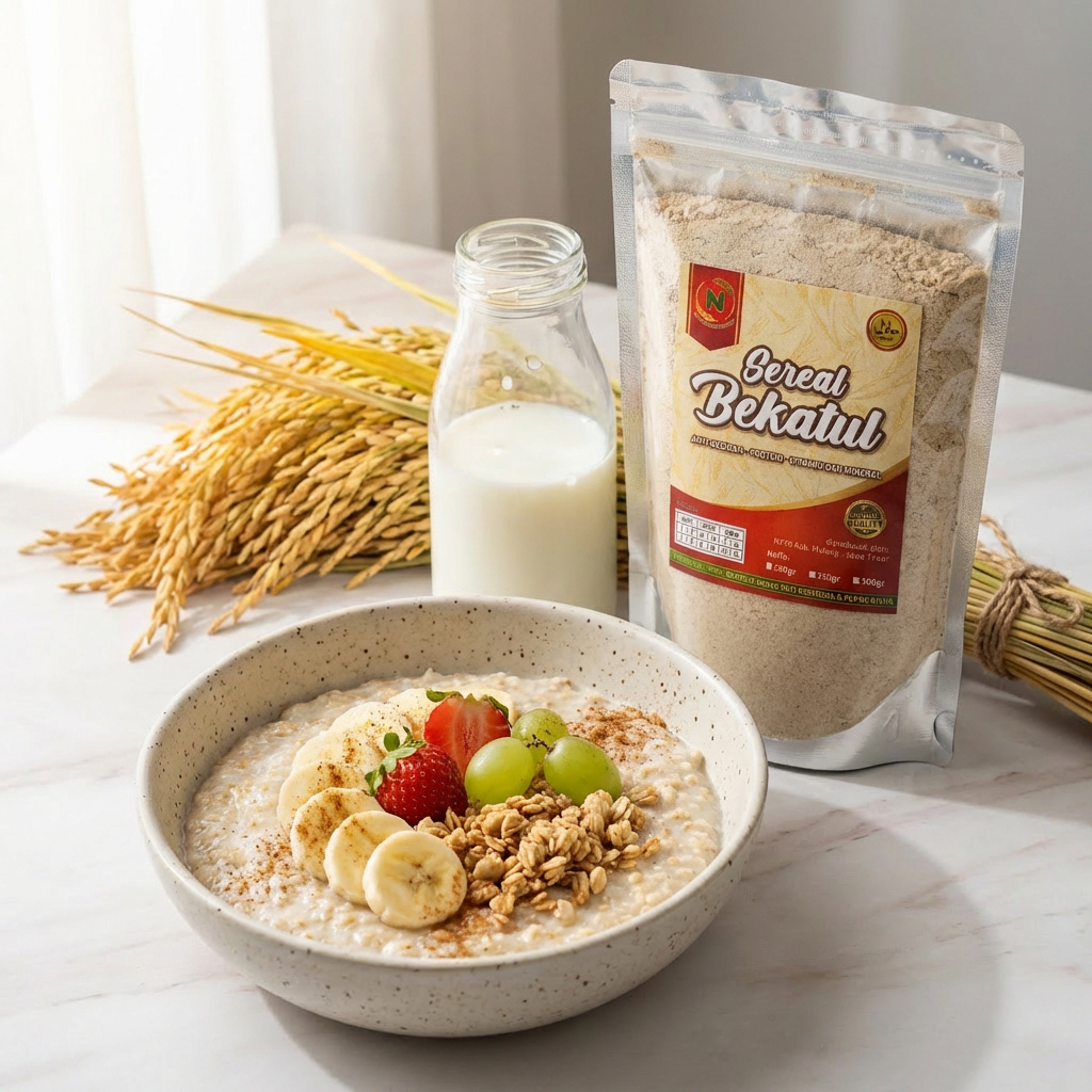 Sereal Bekatul Instan N790  - Kulit Ari Beras - 150 Gr Pouch