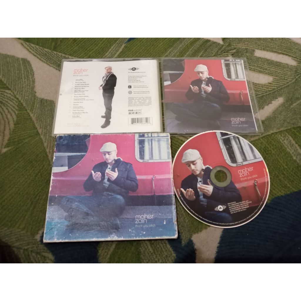 CD MUSIK MAHER ZAIN THANK YOU ALLAH