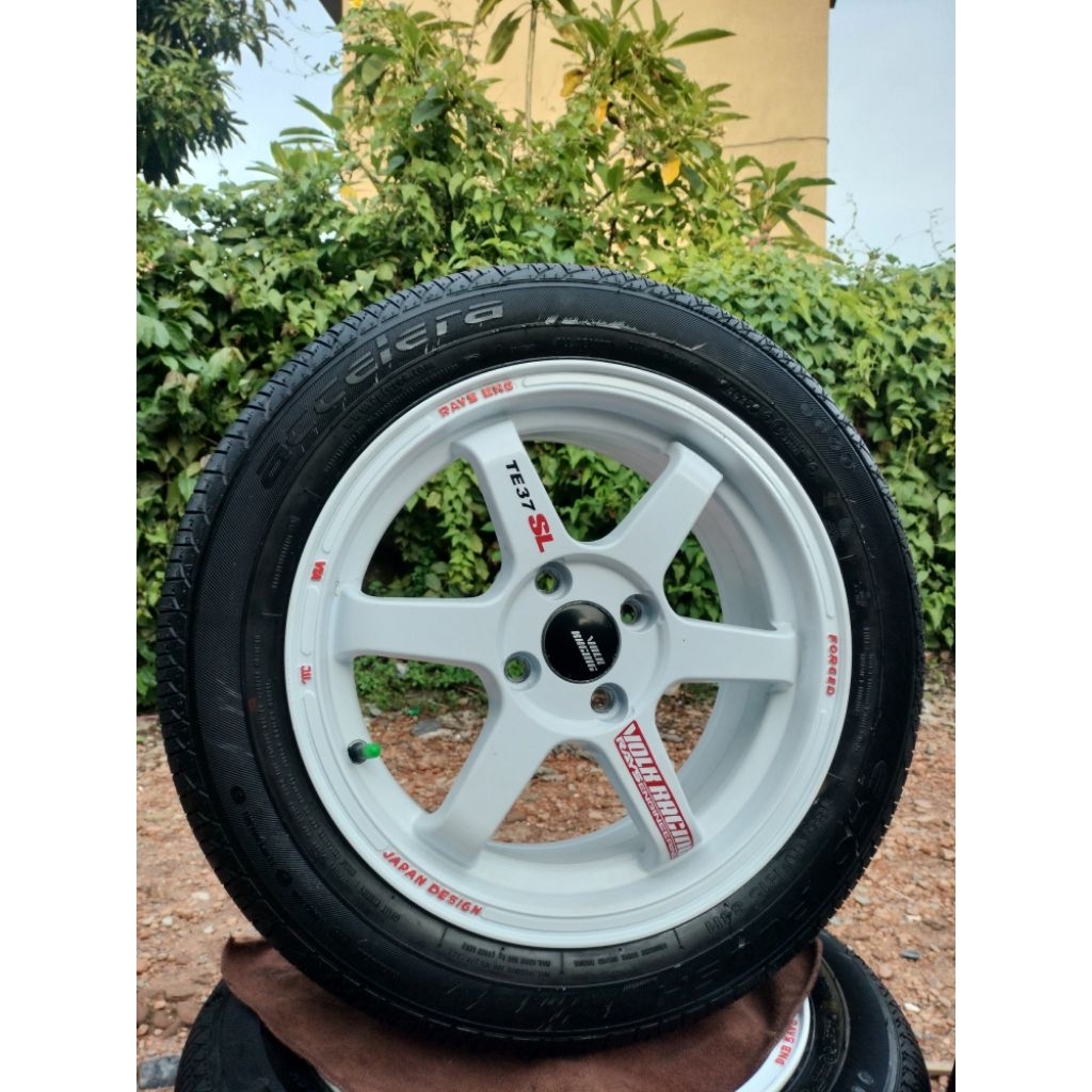 Velg TE37 Ring 15 pcd 4x100 Paket 4 Pcs