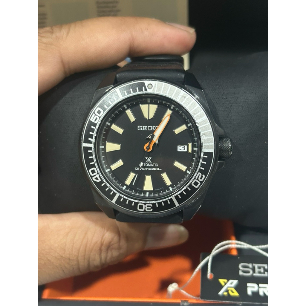 SEIKO SAMURAI BLACK SRPH11K1 LIMITED