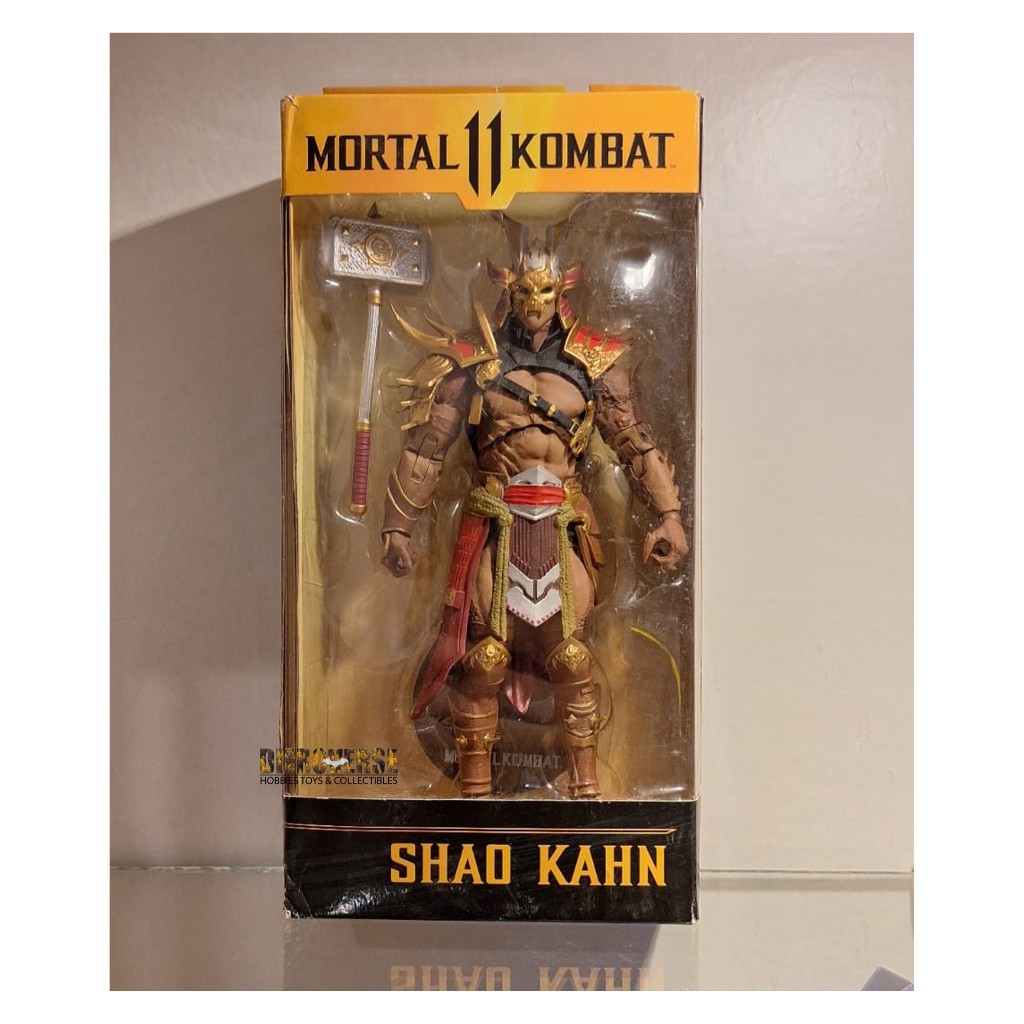 MCFARLANE TOYS MORTAL KOMBAT 11 SHAO KHAN 7in ACTION FIGURE MISB