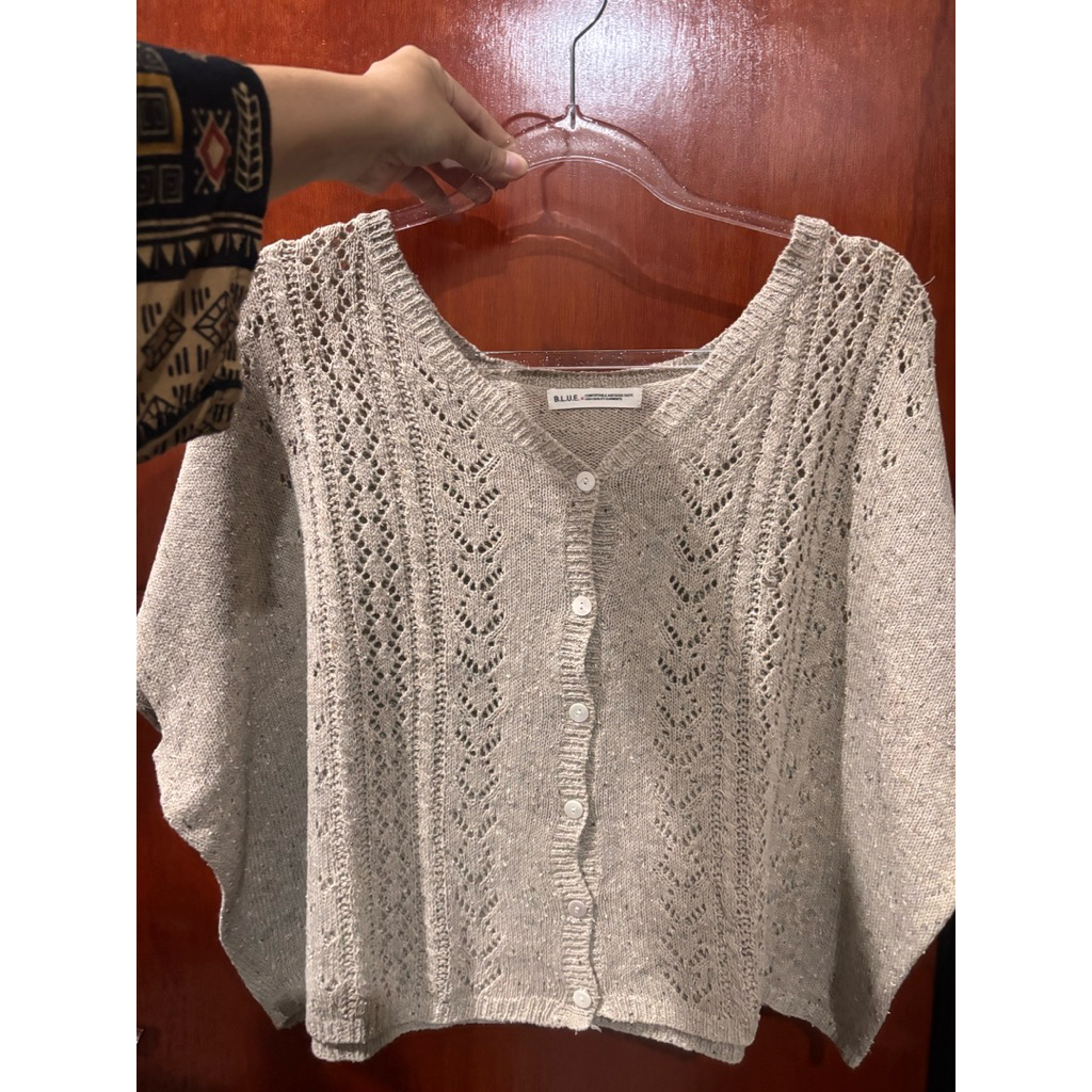 Outer BLUE Bohemian Preloved