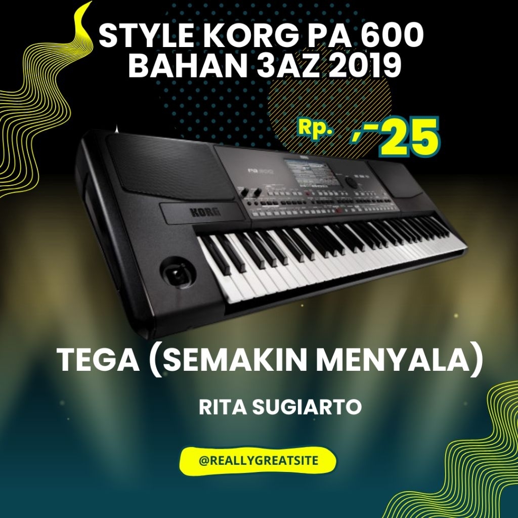 style TEGA KORG PA600,4X,3, 700,1000