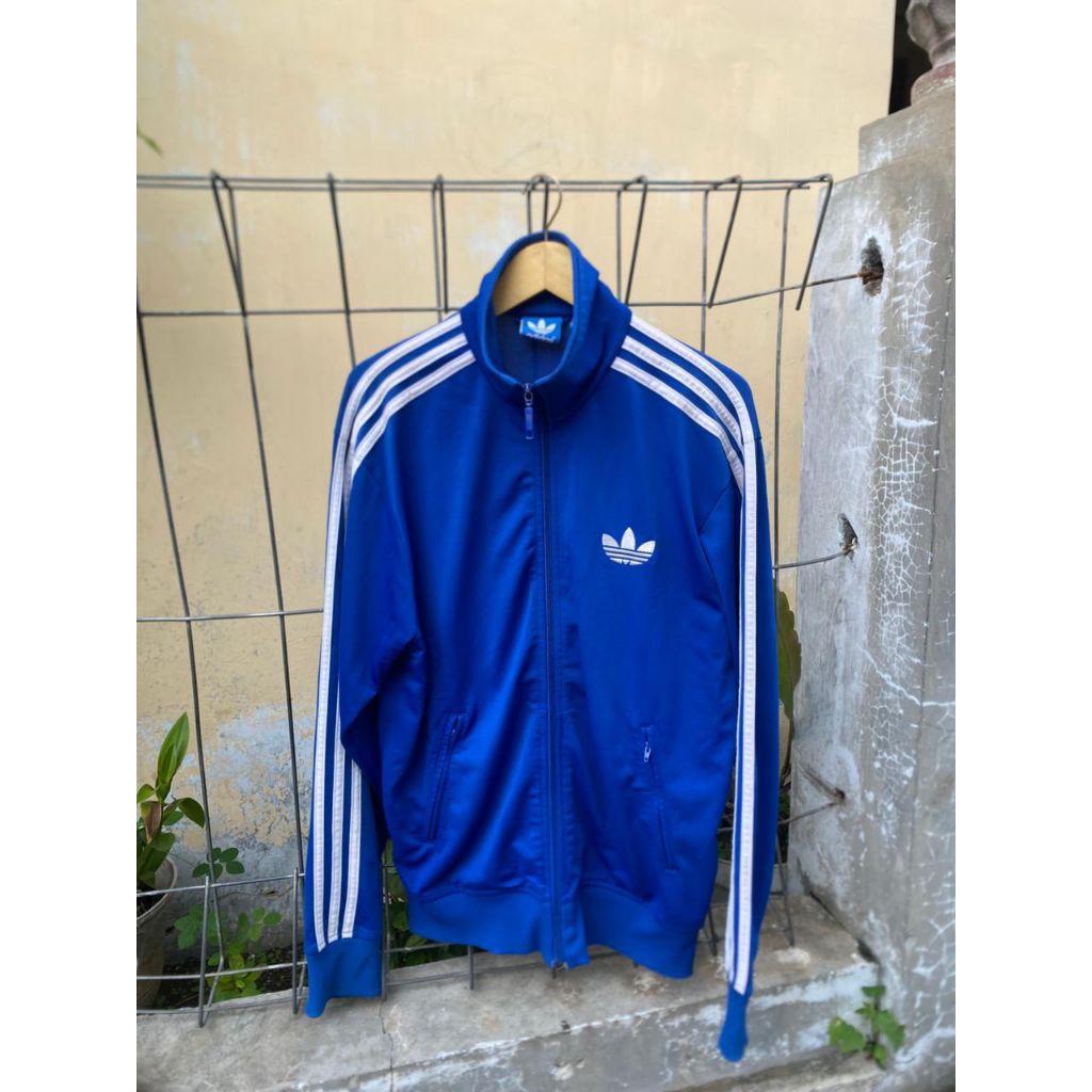 tractop adidas biru putih