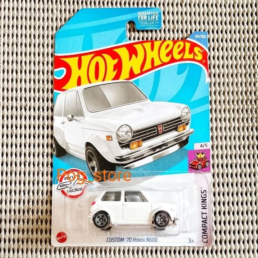 Hot Wheels 2022 - Custom 70 Honda N600 - White