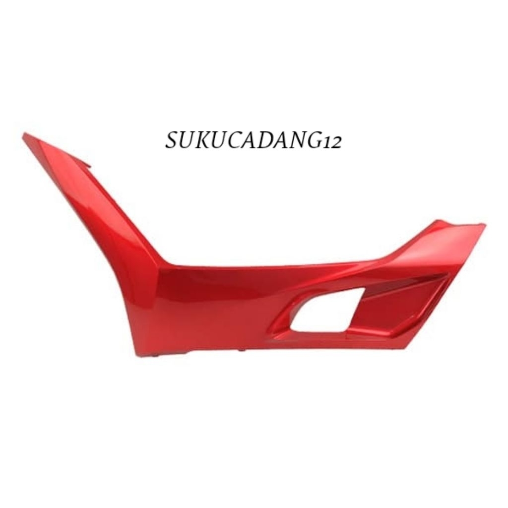 Cover Body Bawah Kiri Merah Maron Honda Pcx 160 K1z Original Ahm