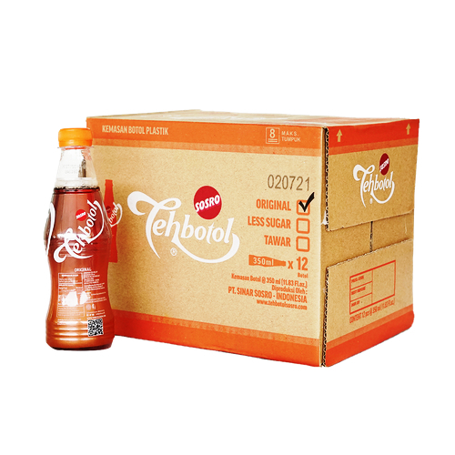 TEH BOTOL SOSRO 350ml 1 Dus