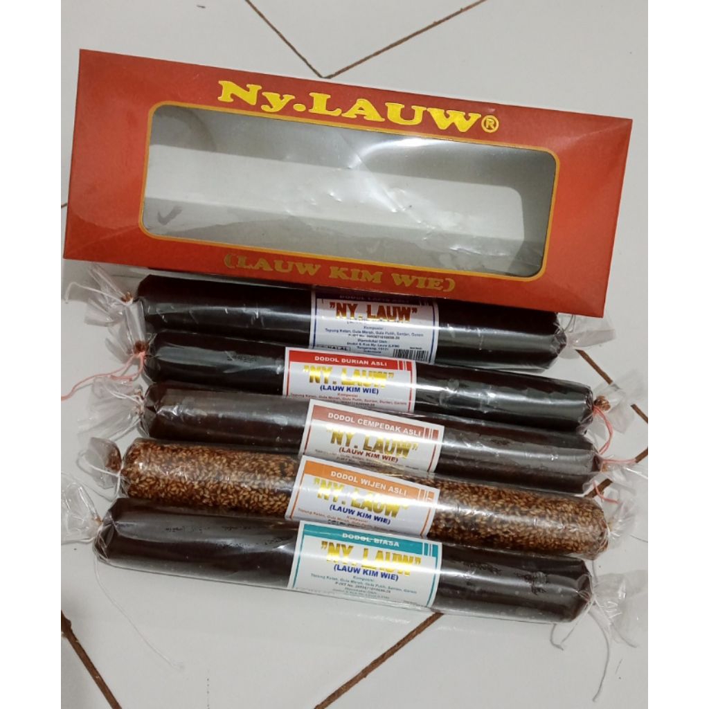 Dodol Ny Lauw Rasa Cempedak