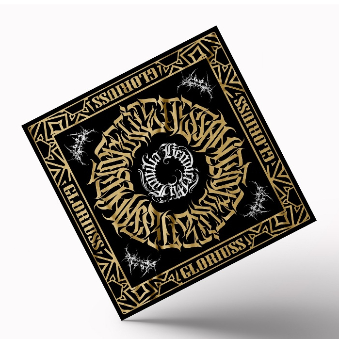 GLORIUSS - Bandana Slayer Scarf Paisley Motif Korea Jepang - CALIGRAFY