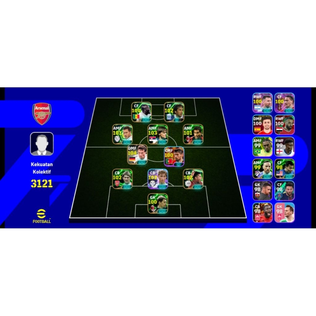 AKUN EFOOTBALL 2026 LEGEND CF BADAK MOUSSA SOW