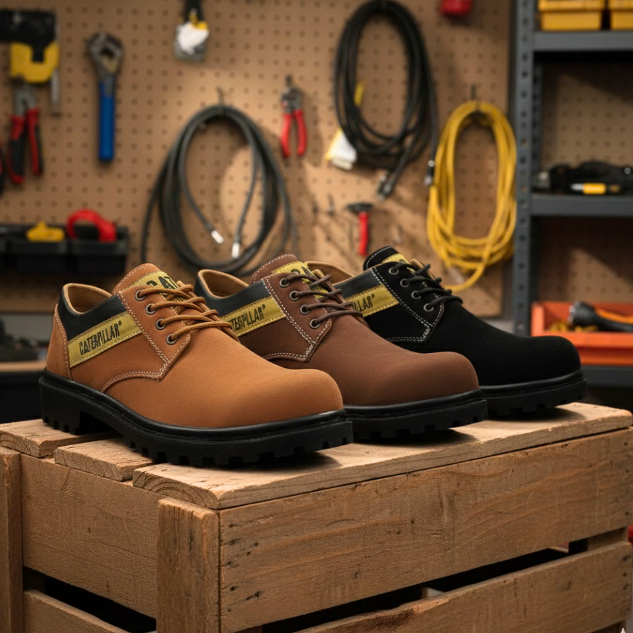 best sale sepatu safety pria boot ujung besi cat sopi septi boots proyek kerja lapangan sefty