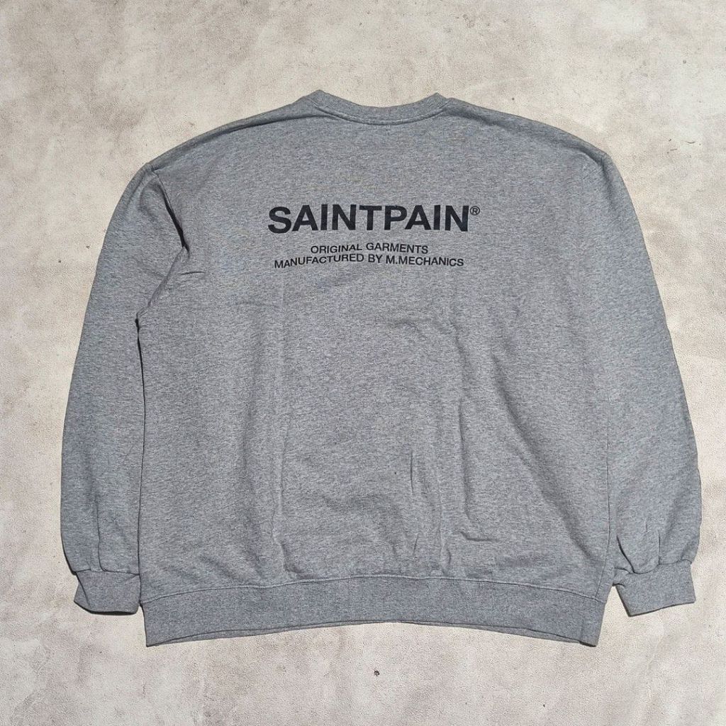 Sweater crewneck pria saintpain abu