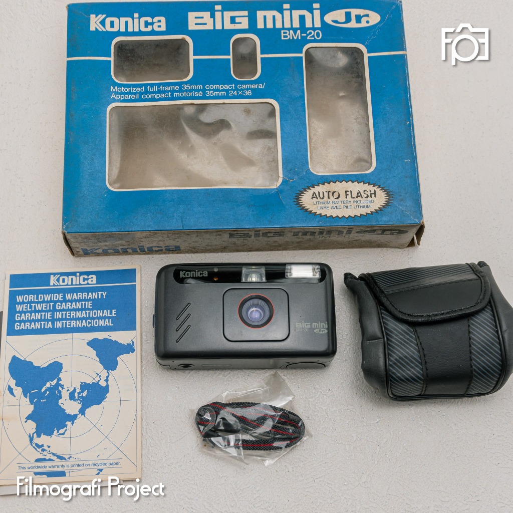 Konica Big Mini SR BM-20 | New Old Stock - Kamera Pocket Point & Shoot Analog 35mm