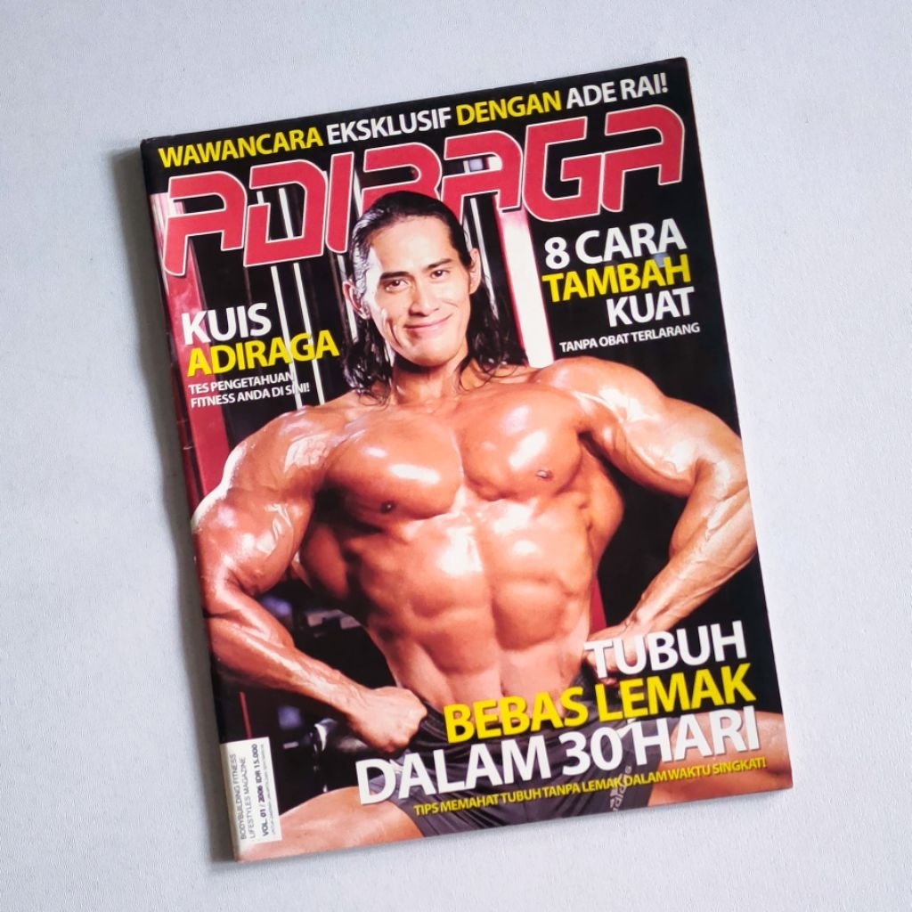 Majalah Fitness & Bodybuilding - ADIRAGA Vol 01 2006