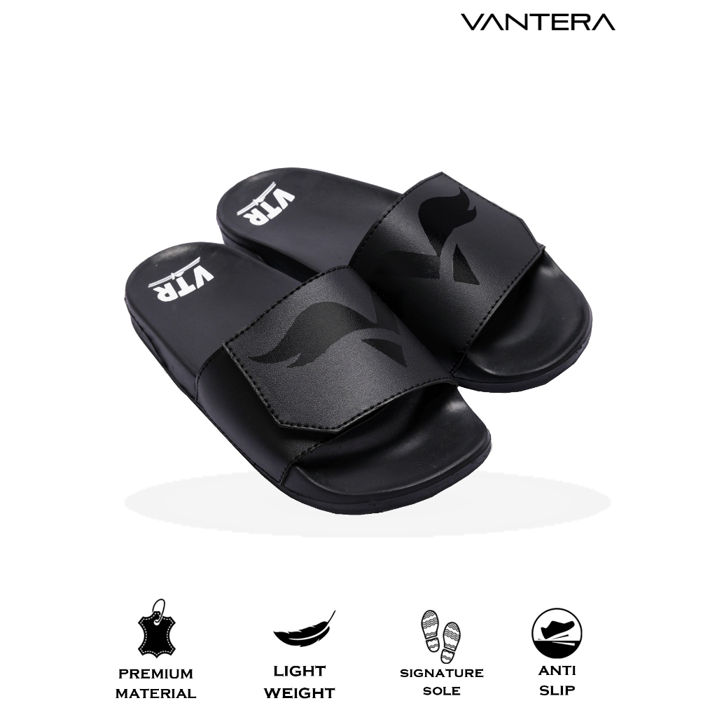 Vantera - Marrakech Black | Sandal Pria Premium | Sandal Pria