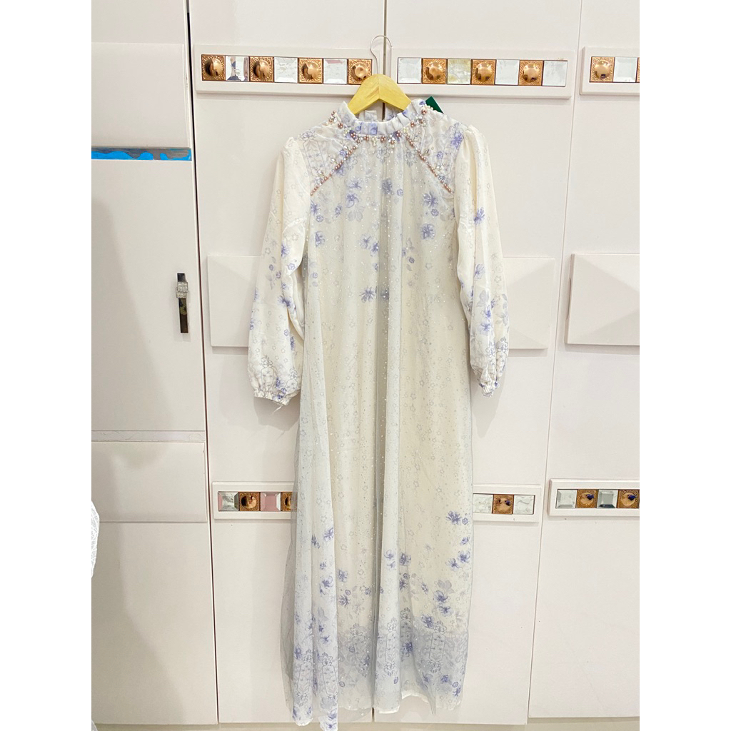 Gamis Sifon Bunga Soft