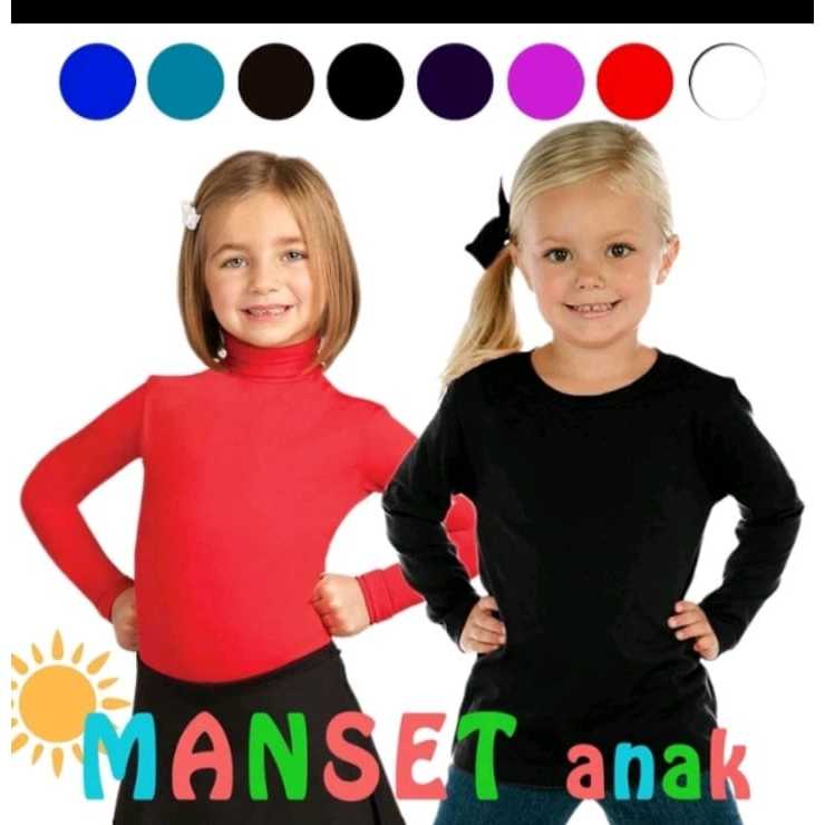 manset baju anak spandek balon paud (TK) samai dengan SD nyaman laki-laki & perempuan
