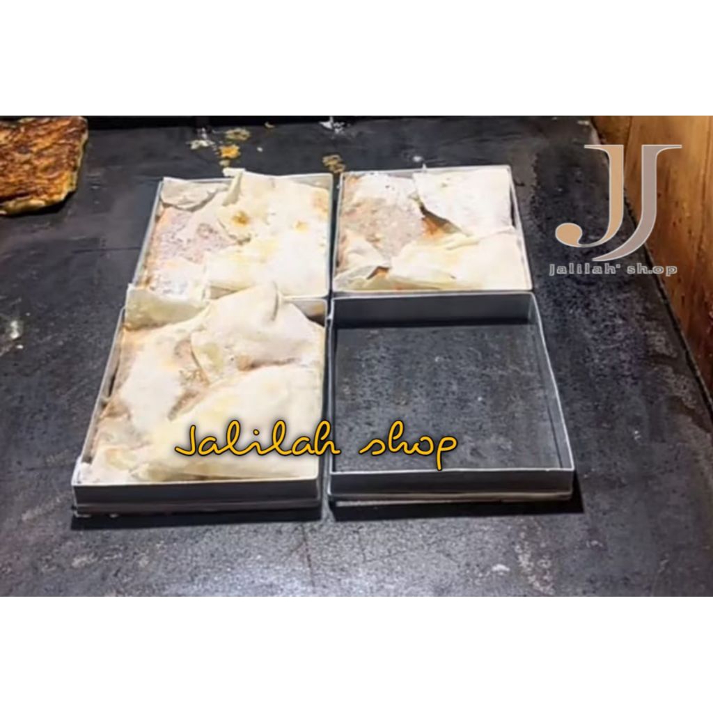 Cetakan Martabak Mesir / Cetakan Martabak Telor / Ring Cutter Kotak