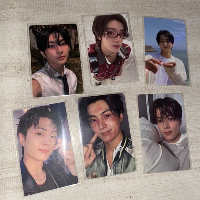 [OFFICIAL] PHOTOCARD JAY JUNGWON JAKE BLUENOON DAYDREAM D:U TUSPI HOLOGRAM QINGDAO ROMANCE UNTOLD R: